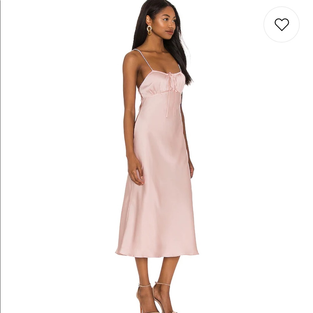Dee Midi Dress in Dusty Pink
Lovers and Friends with tags